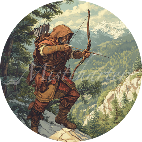 Scout game token for DND