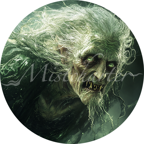 Sea Hag game token for DND