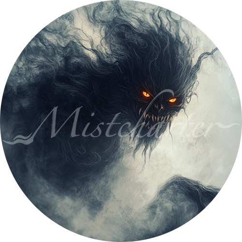 Shadow Demon game token for DND