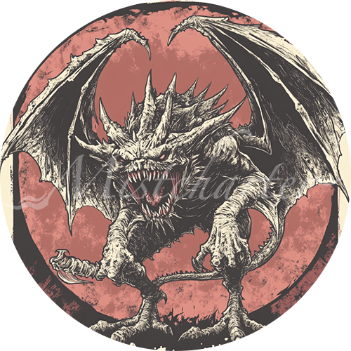 spined devil by monthly-python on deviantart Images... Spined Devil Game Tokens for VTT and TTRPG | Mistcharter Maps