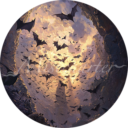 Swarm of Bats Game Tokens for VTT and TTRPG | Mistcharter Maps