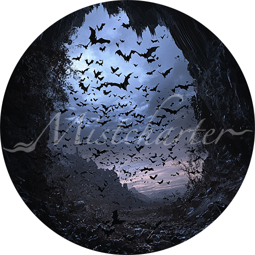 Swarm of Bats Game Tokens for VTT and TTRPG | Mistcharter Maps