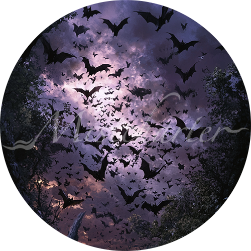 Swarm of Bats Game Tokens for VTT and TTRPG | Mistcharter Maps