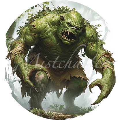 Troll Game Tokens for VTT and TTRPG | Mistcharter Maps