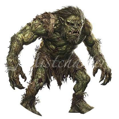 Troll Game Tokens for VTT and TTRPG | Mistcharter Maps