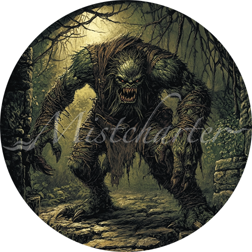 Troll Game Tokens for VTT and TTRPG | Mistcharter Maps