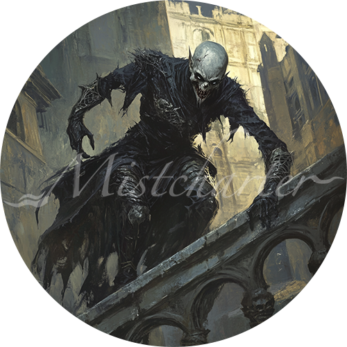 Vampire Spawn Game Tokens for VTT and TTRPG | Mistcharter Maps