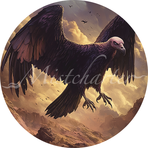 Vulture game token for DND