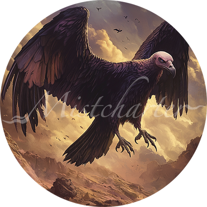 Vulture game token for DND