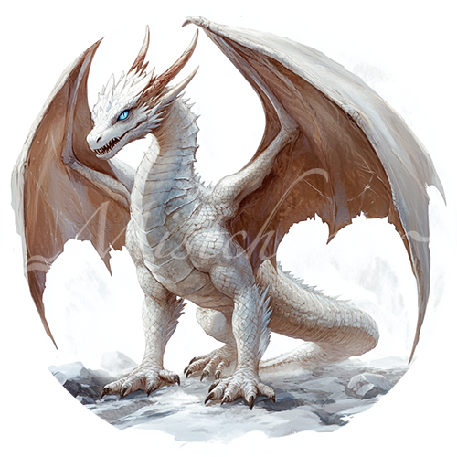 White Dragon Wyrmling