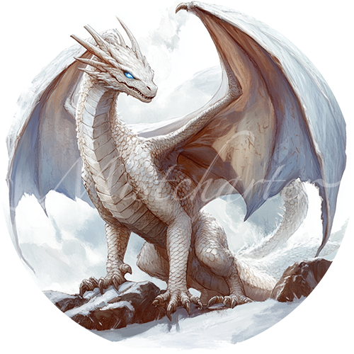 White Dragon Wyrmling