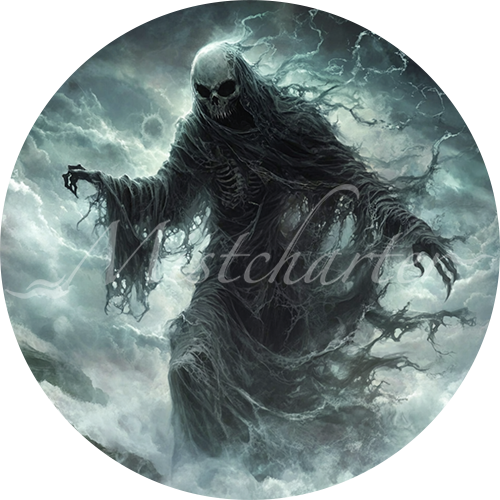 Wraith Toeken Wraith Game Tokens for VTT and TTRPG | Mistcharter Maps