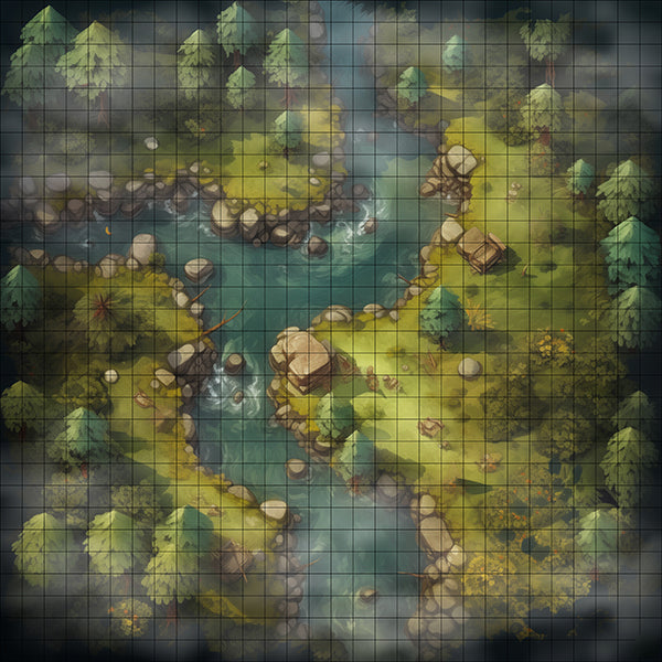 MossMuggers Hideaway Misty TTRPG Map