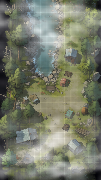 Nomads Nook Misty D&D Map