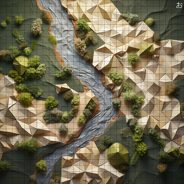 Origami Oroshi Oka by Oh-My-Gami | Mistcharter Maps