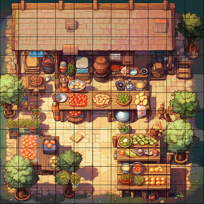 PixelPatch Emporium marketplace map by 16but dernder