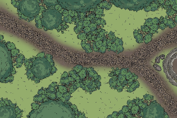 Road Ambush map by captain cartograph