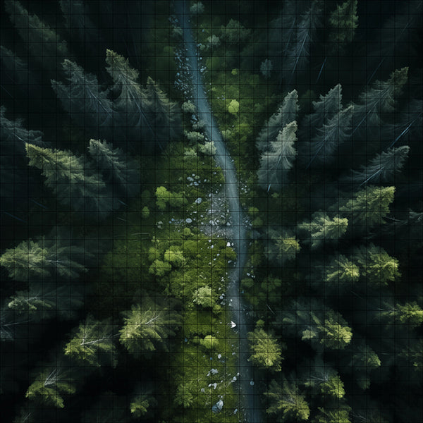 Dangling Rope Map RopeRoute Rainforest Photoreal D&D Map by UltraRealm Maps | Mistcharter ...