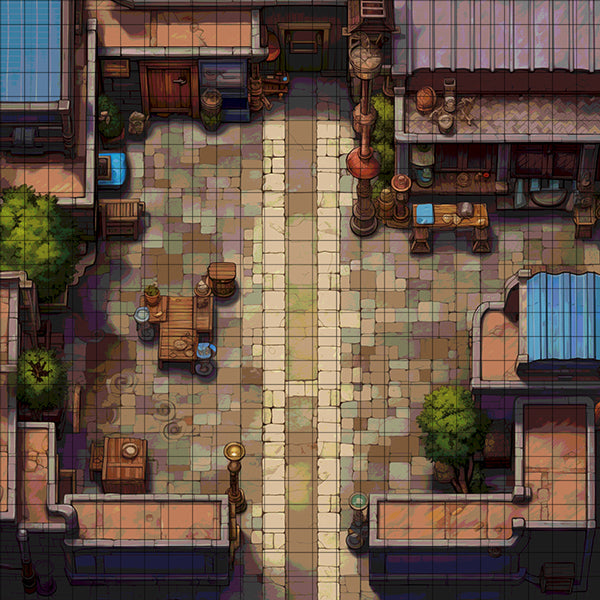 ShadowShift Alley by 16Bit DerNDer | Mistcharter Maps