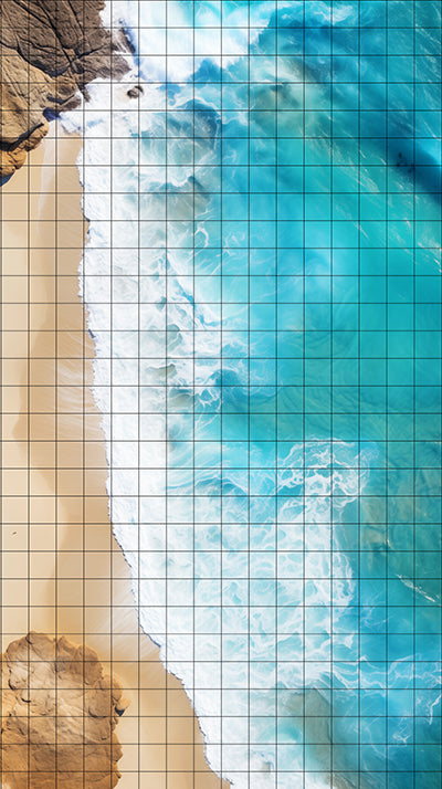Shore Sight realistic coastal dnd map