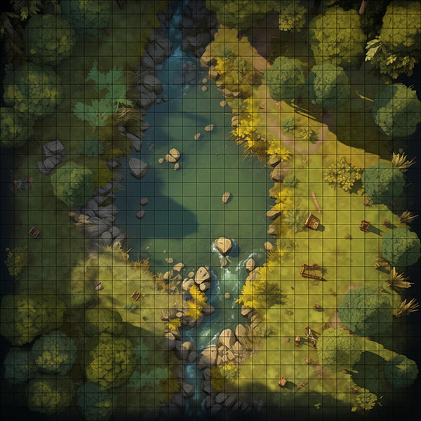 SlySprout Woods RPG Map