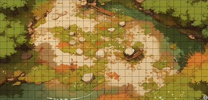 Swamp Clearing Battlemap