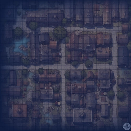 Thronfield City Map