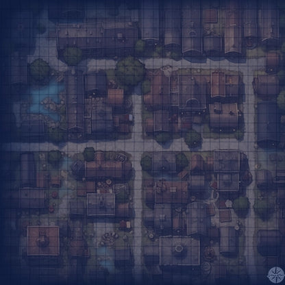 Thronfield City Map