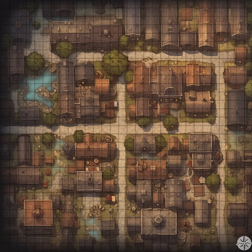Thronfield City Map