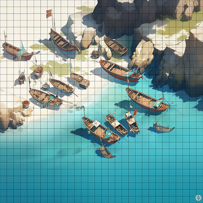 Treasure Hunter_s Beach Battlemap