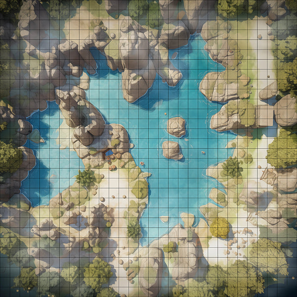 Trickwave Tides Misty TTRPG Map