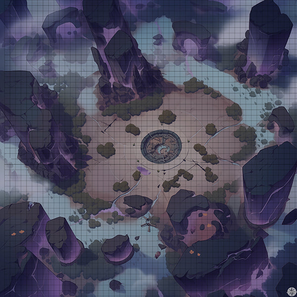 Voidwalkers Desolation Battlemap Night