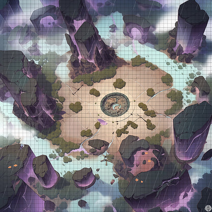 Voidwalkers Desolation Battlemap Rain