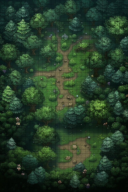 WhimsyWood Wilds dnd map